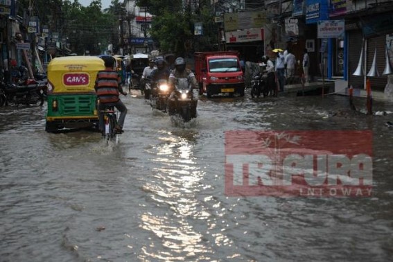 Tripura : Raining to continue till tomorrow